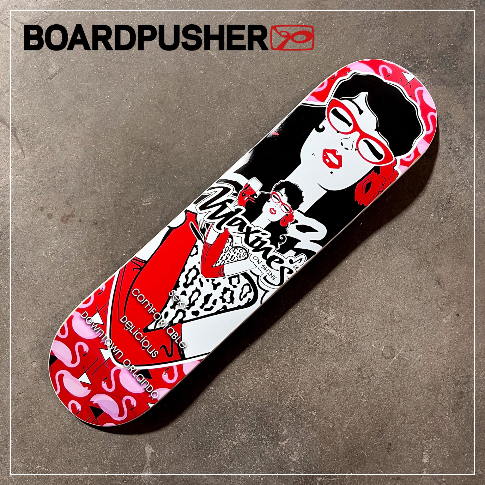 FEATURED DECK of the WEEK: SHRED AND ENJOY COBRA PUNK NOSE by JESSE ...