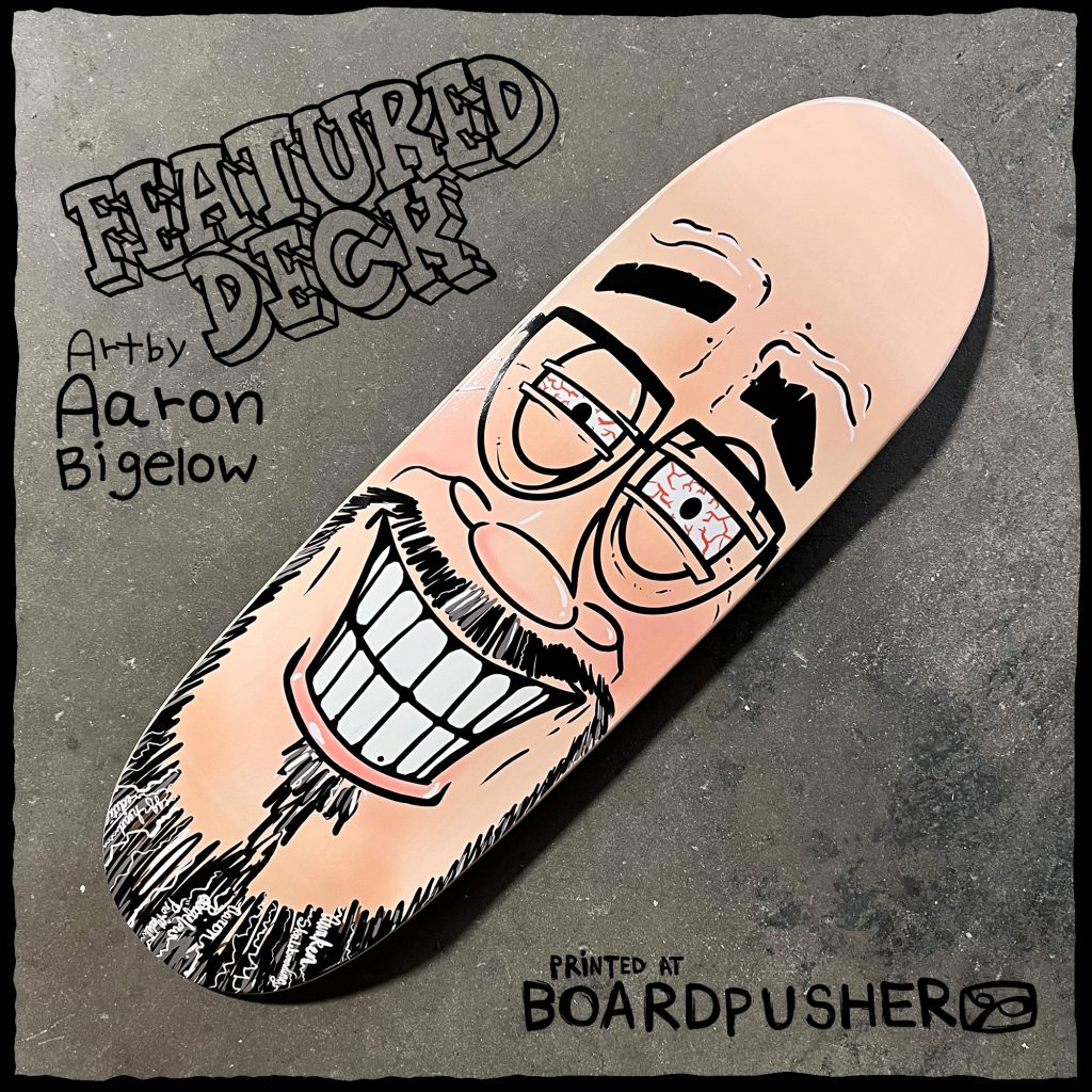 egghead aaron bigelow custom skateboard egg shape