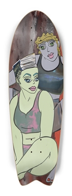 Divine Feminine Tarot: Beautiful Women Skateboards