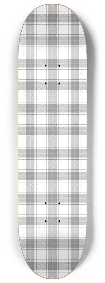 Plaid Transparent 8-1/4 Skateboard Deck