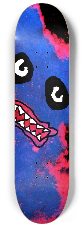 Monster Face 2 8-1/4 Skateboard Deck