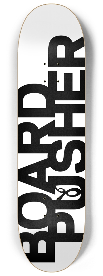 boardpusher stacked  8-1/4 Skateboard Deck