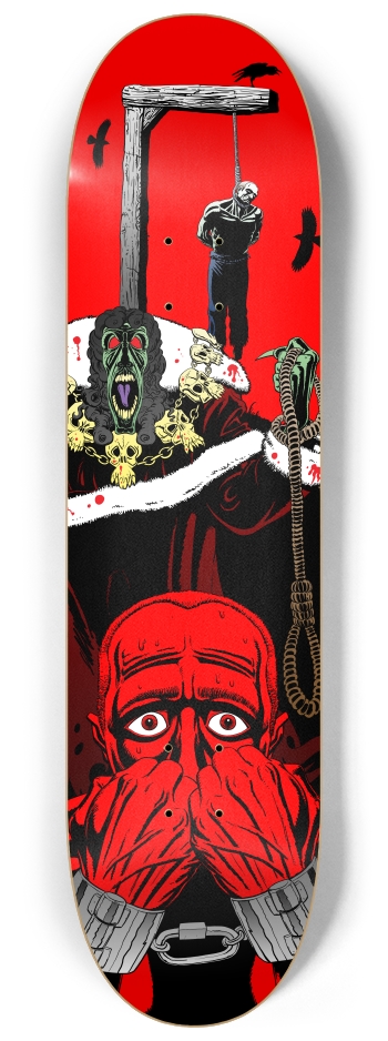 hangman 8-1/4 Skateboard Deck