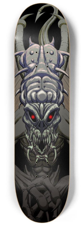 demon skull mono 8-1/4 Skateboard Deck