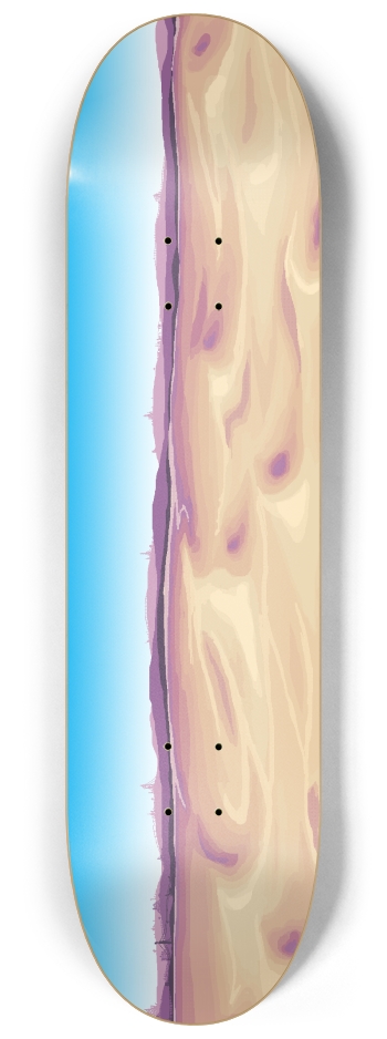 Retro Sandscape 8-1/4 Skateboard Deck