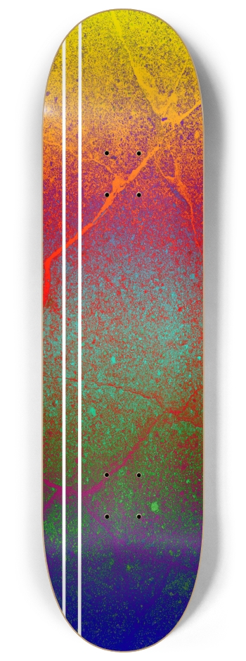 Gradient Grunge 8-1/4 Skateboard Deck