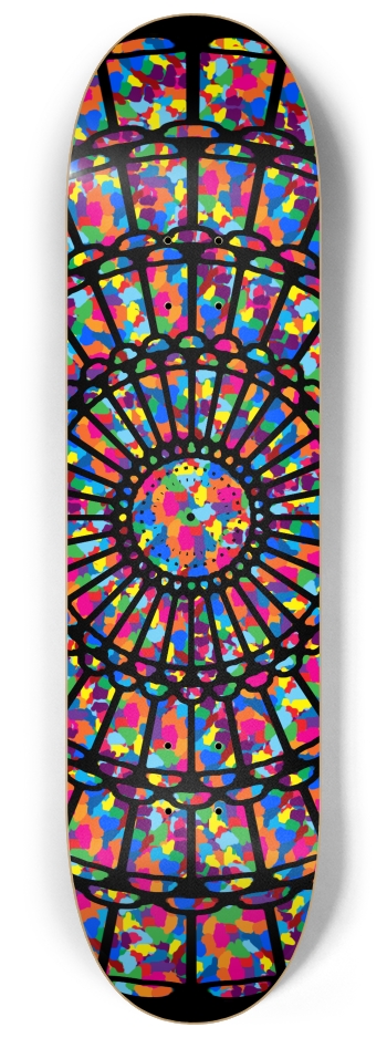 Kaleidoscope 1 8-1/4 Skateboard Deck