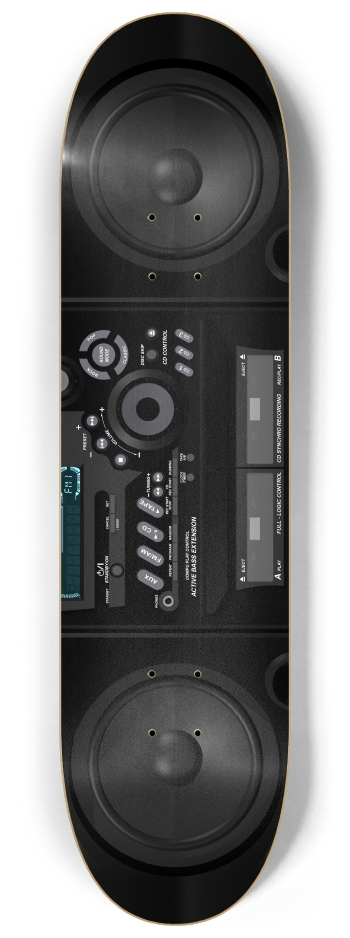 Boombox! 8-1/4 Skateboard Deck