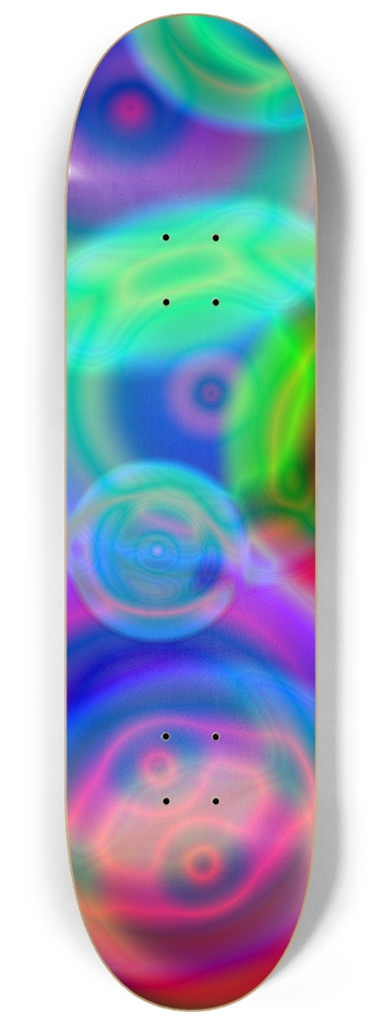 Psychedelic 8-1/4 Skateboard Deck