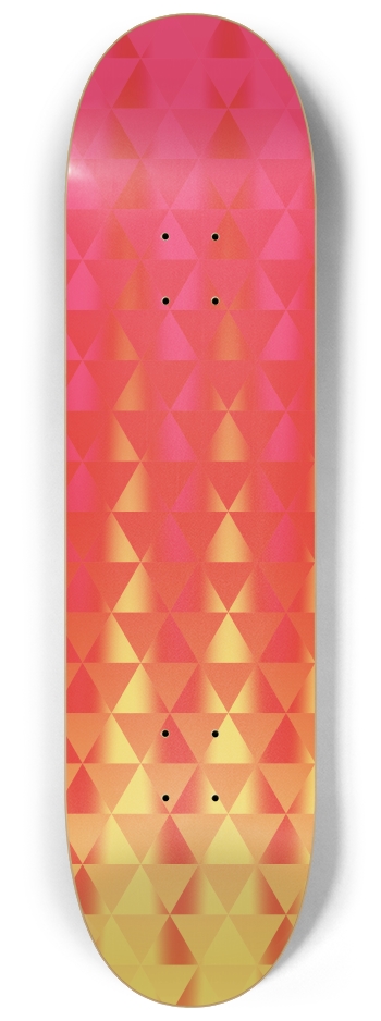 Triangles #2 8-1/4 Skateboard Deck