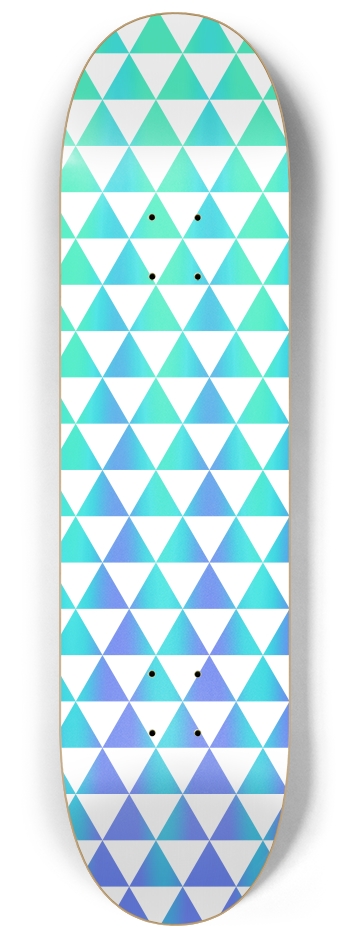 Triangles #4 8-1/4 Skateboard Deck