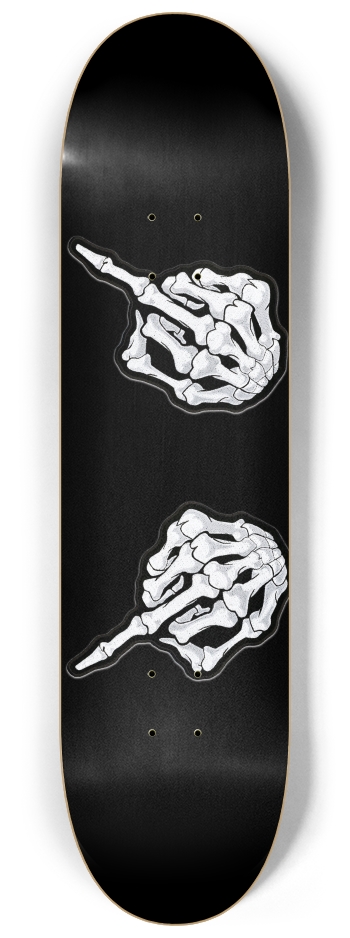 F*x U Bones 8-1/4 Skateboard Deck