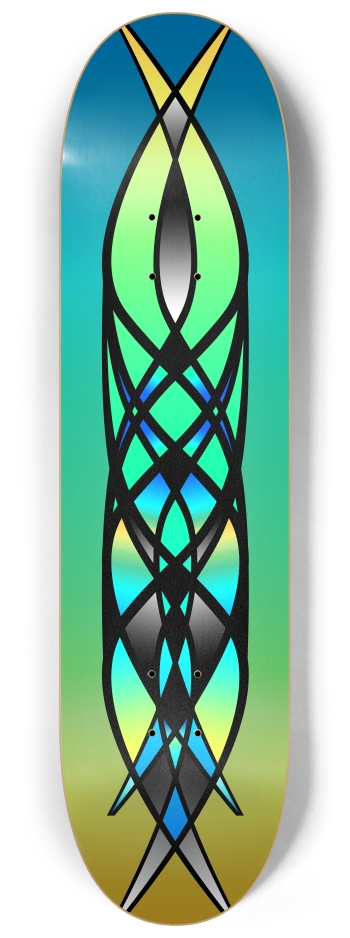 Abstract 2 8-1/4 Skateboard Deck