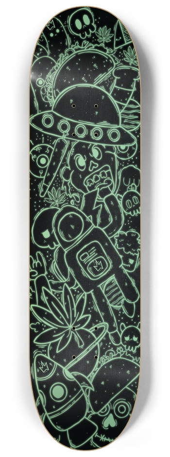 IFL Space Station 8-1/4 Skateboard Deck