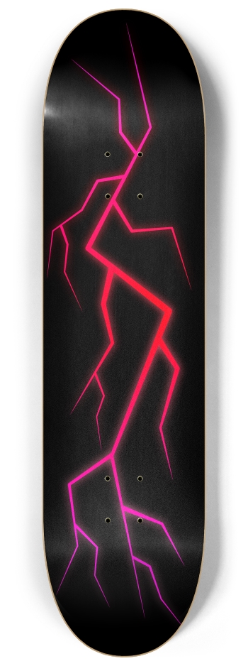 Red Lightning 8-1/4 Skateboard Deck