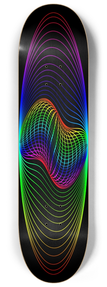 Warp Speed 8-1/4 Skateboard Deck