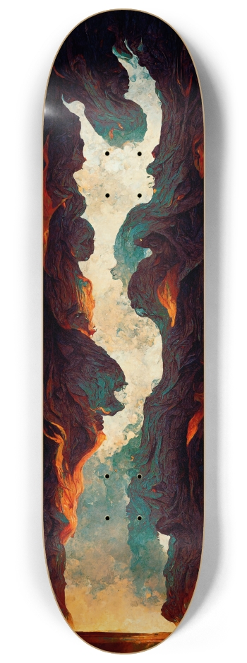 Caves of the Mind 8-1/4 Skateboard Deck