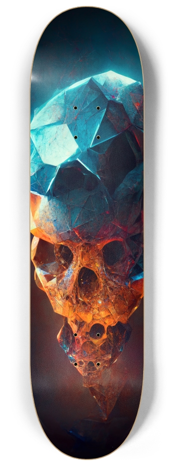 Skull Diamond 8-1/4 Skateboard Deck