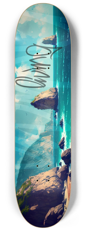 living 8-1/4 Skateboard Deck