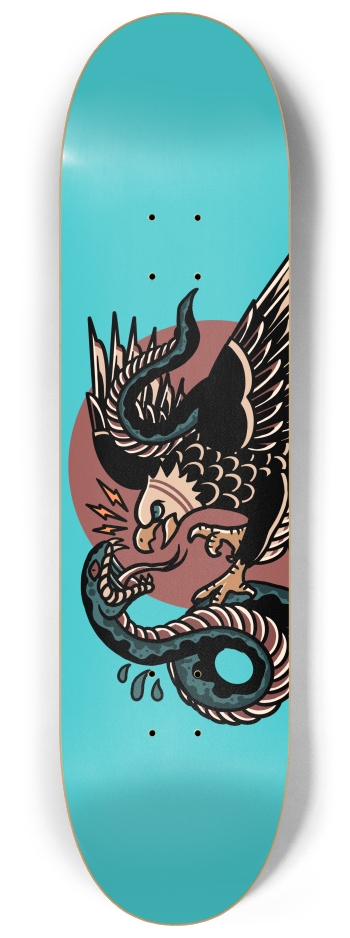 Grand Dad's Tat 8-1/4 Skateboard Deck