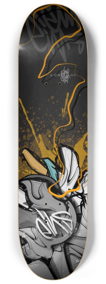 Enjoy the backside of life 2 8-1/4 Skateboard Deck