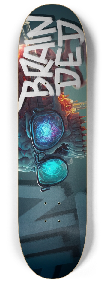 BRAIN.ded 8-1/4 Skateboard Deck