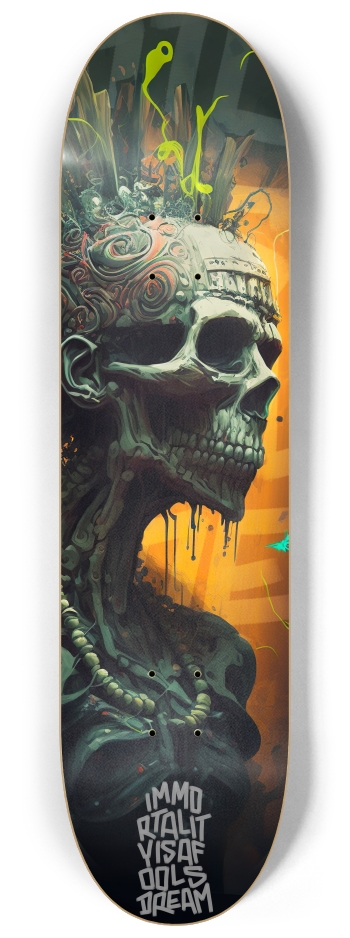 Infinite impermanence 1 8-1/4 Skateboard Deck