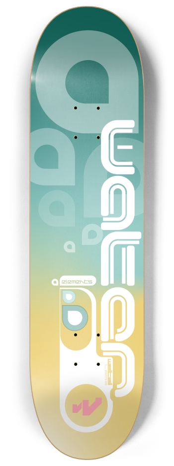 Element of Water 8-1/4 Skateboard Deck