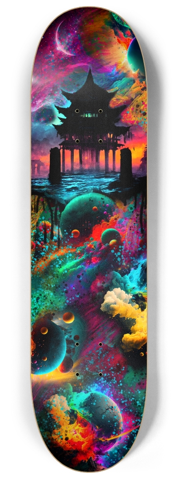 Multi vers 8-1/4 Skateboard Deck