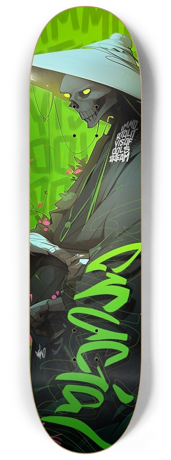 CRUCIAL 8-1/4 Skateboard Deck