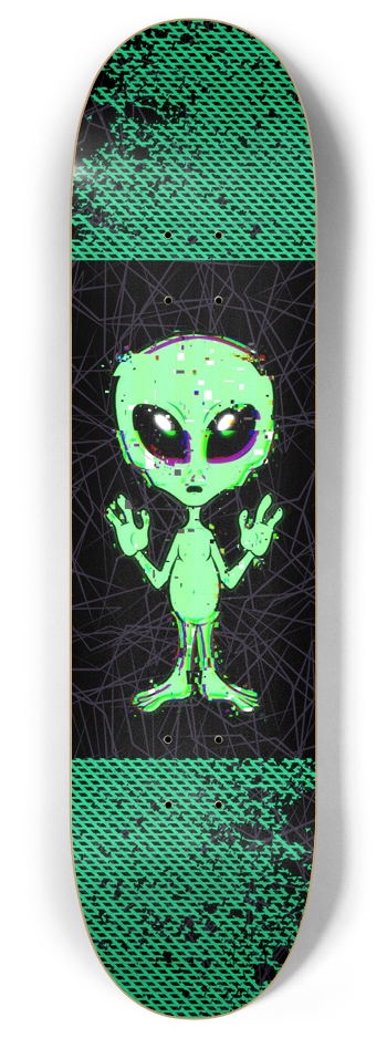 Glitch in Peace 8 Inch Skateboard Deck