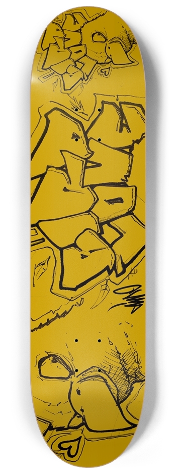 bird love. 8-1/4 Skateboard Deck