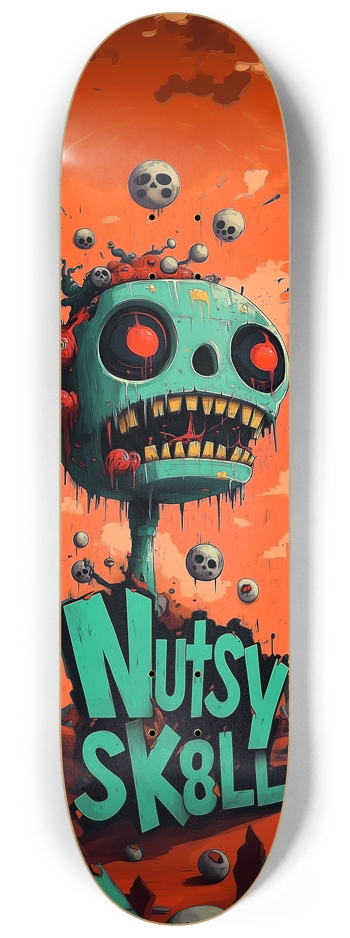 Nutsy Robot Sk8LL Deck 8-1/4 Skateboard Deck